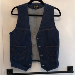 Wrangler Denim Vest Festival